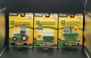 ERTL  60th Anniversary John Deere Tractor Die Cast #37015 Tillage Plow & Wagon  - Picture 1 of 4