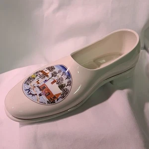 Plato de caramelo de Navidad Naïf escena cabina zapatos porcelana Villeroy & Boch - Imagen 1 de 11