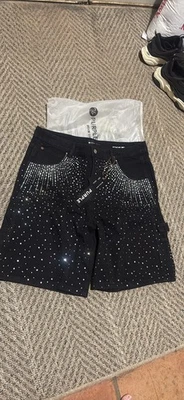 Pantalones Cortos Marca PURPLE Talla 36 Foto 1 de 3