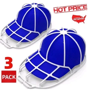 Yeenor Lavadoras de Sombreros, Paquete de 3 Gorras de Béisbol Lavadoras Almacenamiento de Sombreros, Soporte para Sombreros Apto para - Imagen 1 de 8