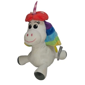 Disney Pixar Inside Out Rainbow Unicorn Plush Mane Stuffed Animal 15 Inch - Picture 1 of 12