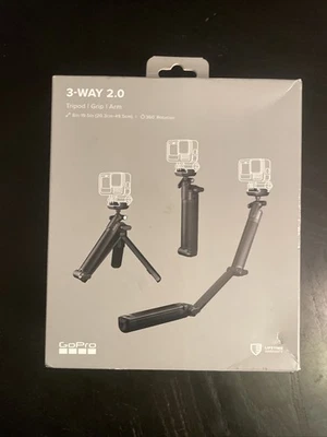 GoPro 3-Way Grip 2.0 Montaje Versátil para Cámaras - Trípode Ajustable, Extensión Foto 1 de 2