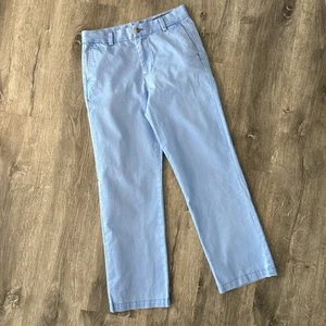 Vineyard Vines Light Blue Flat Front Pants / Chinos Size 14 - Picture 1 of 11