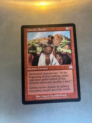 Custody Battle Onslaught LP  Condition Magic Cards, COMBINED SHIPPING - Image 1 of 2