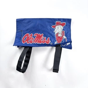 Vintage Ole Miss Rebels Banner Colonel Col Reb Rail Cover Flag? - Picture 1 of 7