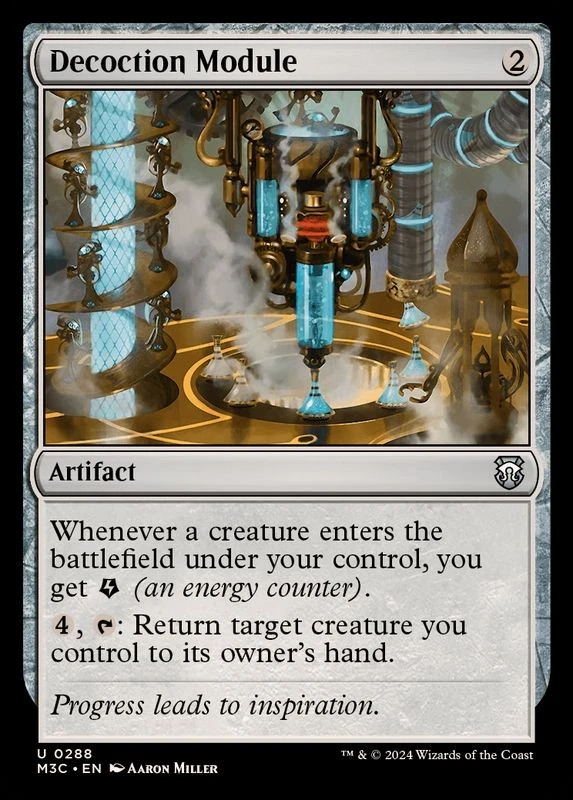 MTG Ripple FOIL Decoction Module English [M3C] - Image 1 of 1