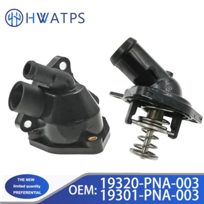 Thermostat Housing Case Cover & Thermostat For Honda Integra Stream Edix CRX - Imagen 1 de 4