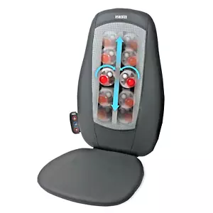 BRAND NEW HOMEDICS SHIATSU MASSAGE CHAIR FULL BACK HEATED ELECTRIC MASSAGER SEAT - Picture 1 of 10