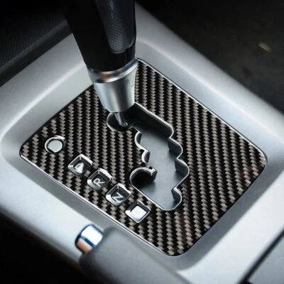 Cubierta de ajuste del panel de cambio de marchas de fibra de carbono para Subaru Forester 2008-2012 NUEVO Foto 1 de 4