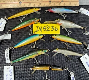 Esche da pesca Rapala e simili a scelta galleggianti-affondamento-nuove usate IN5233 - Foto 1 di 75