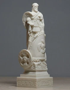 Ares Mars Greek God of War Statue Sculpture Figure Handmade Greece 6.69 inches - Picture 1 of 9