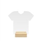 Leeres Fußball-T-Shirt klar Acryl Tischschild Ständer Plakette Halter Vatertag