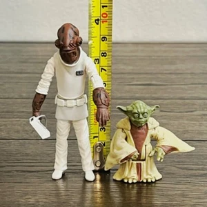Star Wars The Black Series Admiral Ackbar 6" 2010 & Yoda 1999 Actionfigur A1 - Bild 1 von 7