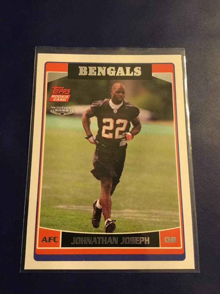 2006 Topps - #326 Johnathan Joseph (RC) Cincinnati Bengals ¡Bonita tarjeta!  Foto 1 de 1