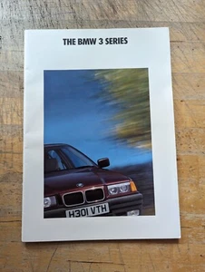 1991 BMW 3 Series UK Sales Brochure - Picture 1 of 9