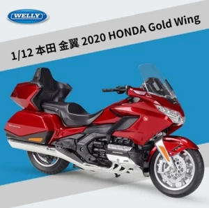 Welly 1:12 Honda Gold Wing Motorcycle Bike Model New in Box - Picture 1 of 5