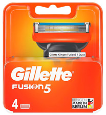 Gillette Fusion5 Rasierklingen 4 Stück - Orignalware! - Versand im Blister