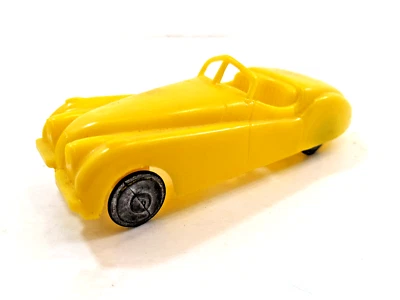 Jaguar XK120 Vintage 1950s Plastic Toy Sports Car Convertable England Diecast - Image 1 of 4