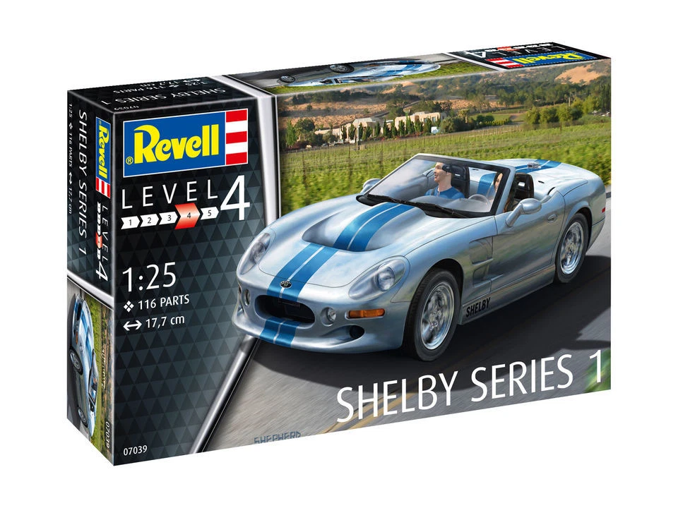 Revell 07039 - 1/25 Shelby Serie I - Nuovo - Immagine 1 di 1