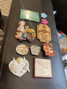 Christian Refrigerator Magnet Bundle Inspirational Cute Inspiratioal Lot Of 10 - Picture 1 of 4