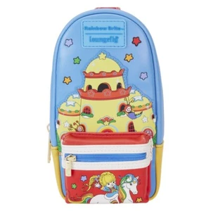 Loungefly Rainbow Brite Color Castle Stationary Pencil Case Bag Brand New NWT - Picture 1 of 4