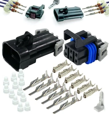 Delphi Metri-Pack 150 Series 6-Way 14 amps, Connector w/20-22 AWG Sealed   - Image 1 of 4