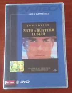 OLIVER STONE TOM CRUISE " NATO IL 4 LUGLIO" DVDTECA PANORAMA VINCITORE 2 OSCAR - Picture 1 of 1