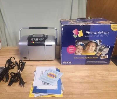Epson B351A PictureMate Deluxe Picture Mate 500 Personal Photo Lab Printer - Image 1 of 4