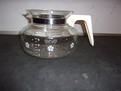 Replacement - Coffee Pot Carafe 8 Cups - Glass - White - Image 1 of 4