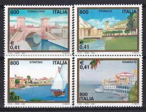 Italia 2001 Yvert 2484/87 Turismo MNH VF - Foto 1 di 1