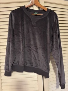 Honeydew Damen Sweatshirt super weiches Velours grau Größe L - Bild 1 von 4