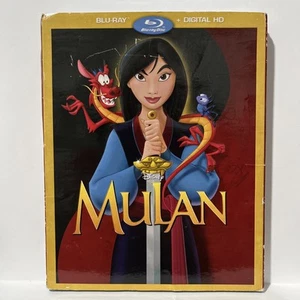 Disney Mulan Animated Blu-Ray + Digital HD with Slipcase Brand New Sealed - Picture 1 of 4