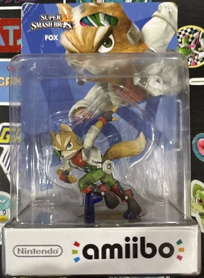 Super Smash Bros FOX Amiibo - Nintendo Wii Sealed New in Box - Image 1 of 3