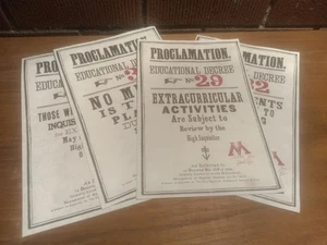 Harry Potter, Proclamations Signs - Picture 1 of 3