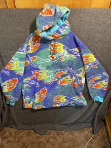 Disney Hoodie Sz XL Blue/Green Avatar Pandora Fleece NWT MSRP $79.99 - Picture 1 of 11