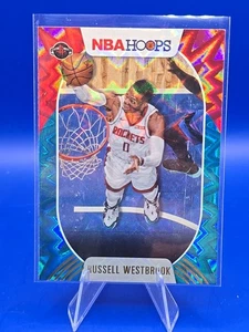 2020-21 Panini Hoops Basketball Teal Explosion Russell Westbrook #60 Rockets - Picture 1 of 2
