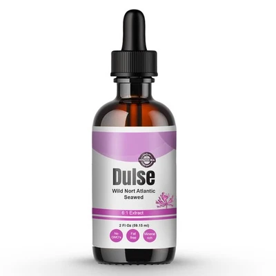 VITAMIN SEA North Atlantic Dulse Extract, 60 Servings, Raw Liquid Seaweed Sup... - Image 1 of 4