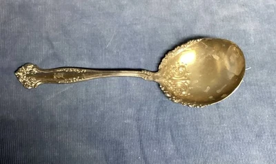 Cuchara para servir bayas AVON 1901 plato de plata con monograma 1847 Rogers Bros. A1 Foto 1 de 4