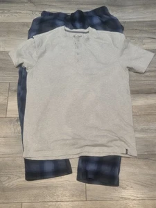 Men's Pyjama Set – Next Brand (Size Medium) Grey And Navy - Picture 1 of 3