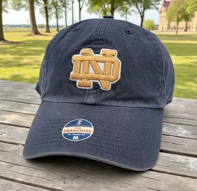 Notre Dame Fighting Irish Twins Enterprise Franchise Fitted Medium Hat Cap NEW  - Image 1 of 4