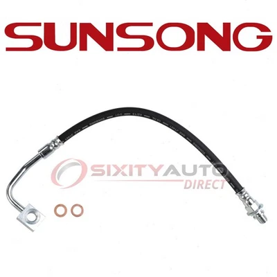 Sunsong Rear Left Brake Hydraulic Hose for 1999-2001 Chrysler LHS - Hoses in - Image 1 of 4
