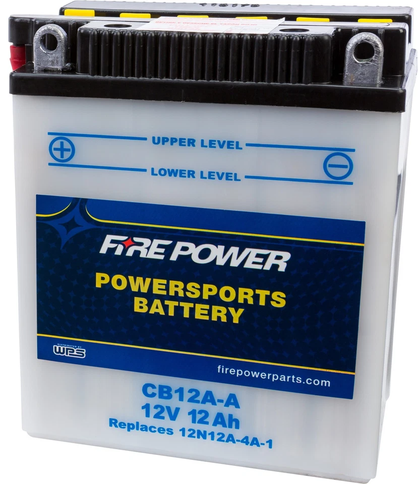 12V Heavy Duty Battery Fire Power CB12A-A Replaces YB12A-A - Image 1 of 2