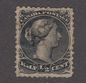 Canadá #21 Usado Grande Queen - Bonito centrado - Imagen 1 de 1