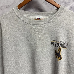 Vintage 90s Champion University of Wyoming Sweatshirt Herren XL 24x26 College - Bild 1 von 13