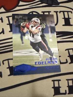2020 Panini Plates & Patches - Julian Edelman #60 /60 - Image 1 of 2
