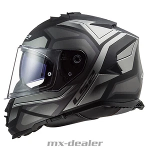 LS2 FF 800 Storm Faster Titanium Motorrad Helm Integralhelm Sonnenblende - Bild 1 von 30