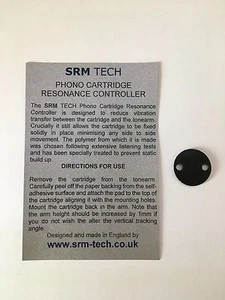 NEW! SRM TECH PHONO CARTRIDGE RESONANCE CONTROLLER - INTRODUCTORY OFFER !!! - Picture 1 of 4