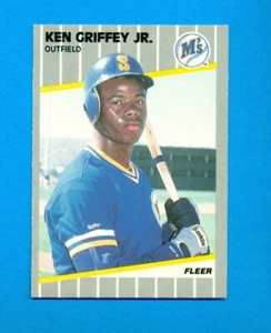 1989  FLEER KEN GRIFFEY JR  RC MARINERS  NMT-MT CONDITION  #548  SEE SCAN - Picture 1 of 1