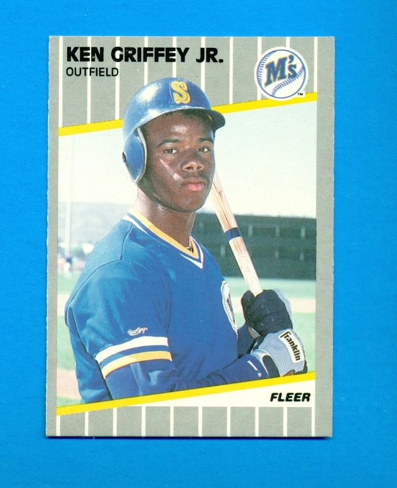 1989  FLEER KEN GRIFFEY JR  RC MARINERS  NMT-MT CONDITION  #548  SEE SCAN - Image 1 of 1