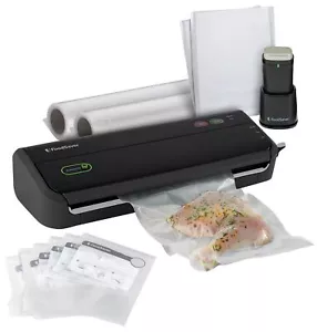 Máquina selladora al vacío FoodSaver con bolsas y rollos selladores manuales paquete adicional - Imagen 1 de 5